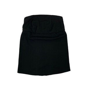 Superdown Black Strapless Crop Top XS Clubwear Party Night Out Sexy